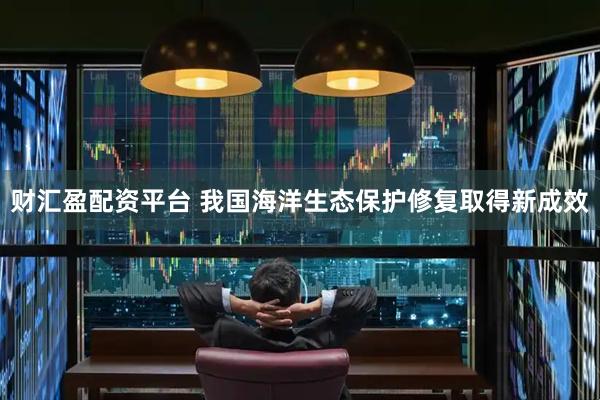 财汇盈配资平台 我国海洋生态保护修复取得新成效